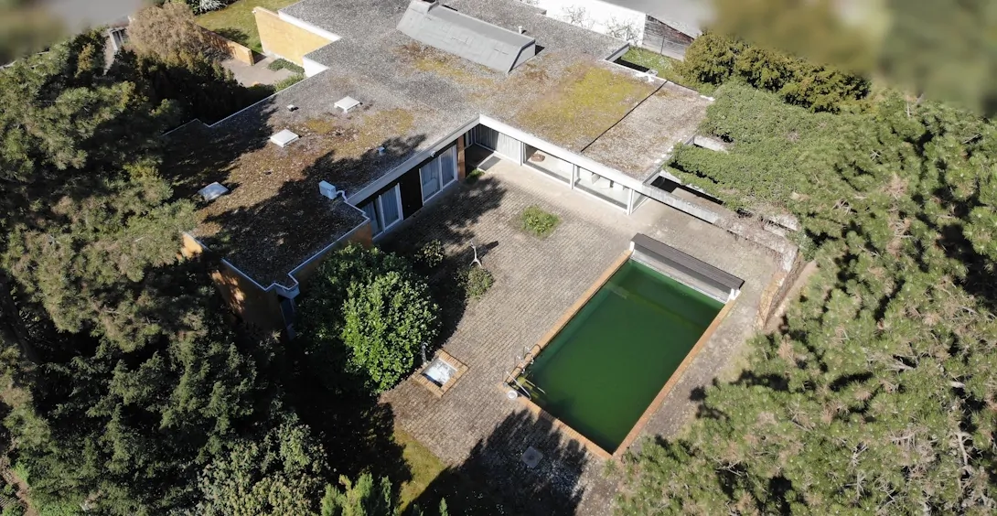 Luftbild - Rückansicht