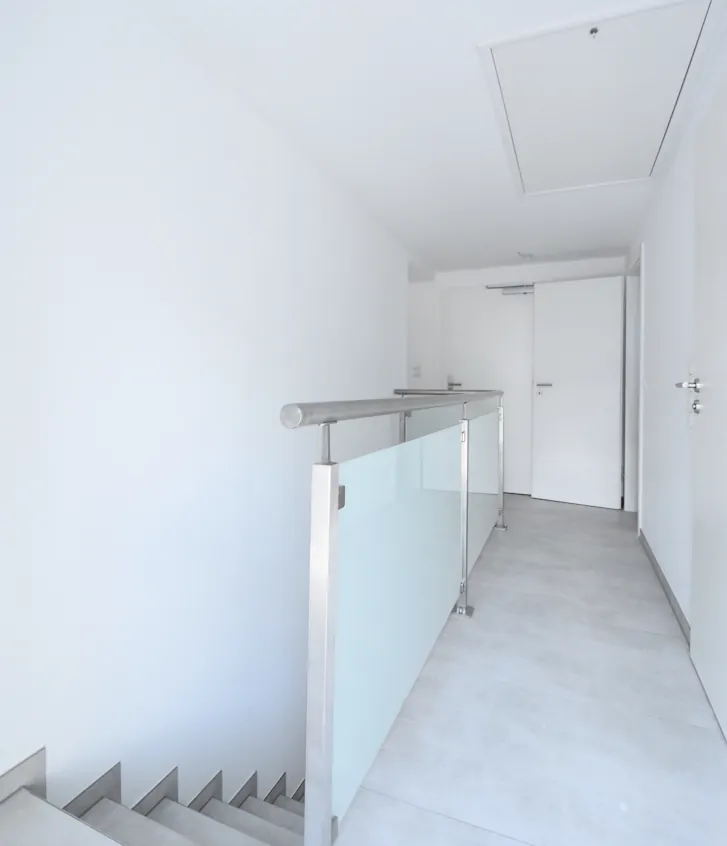 Treppe zum Gartengeschoss