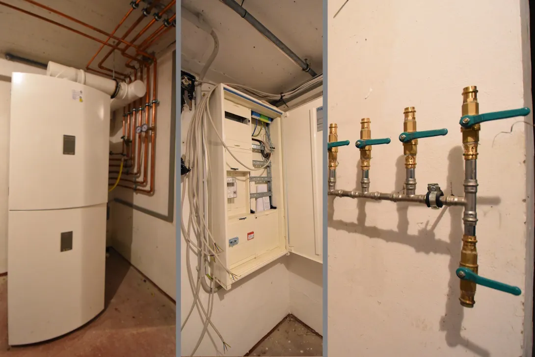 Collage technische Ausstattung