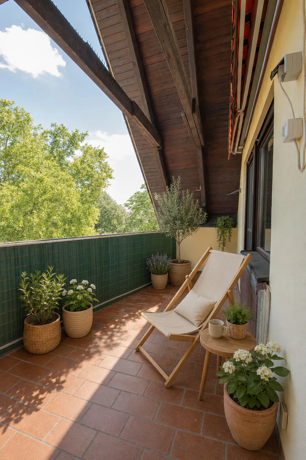 Balkon visualisiert