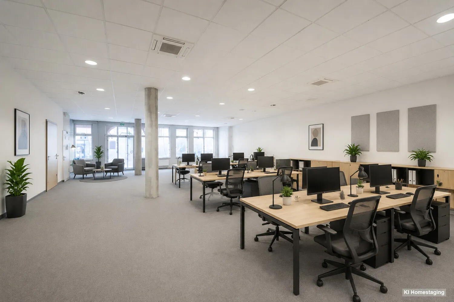 Verkaufsraum - Büro KI