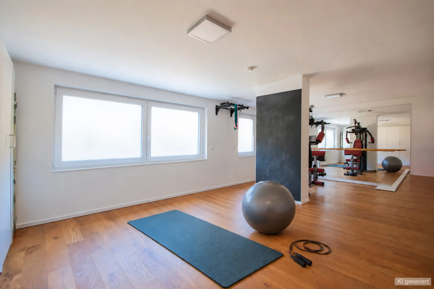 Fitness oder Gästezimmer im Untergeschoss