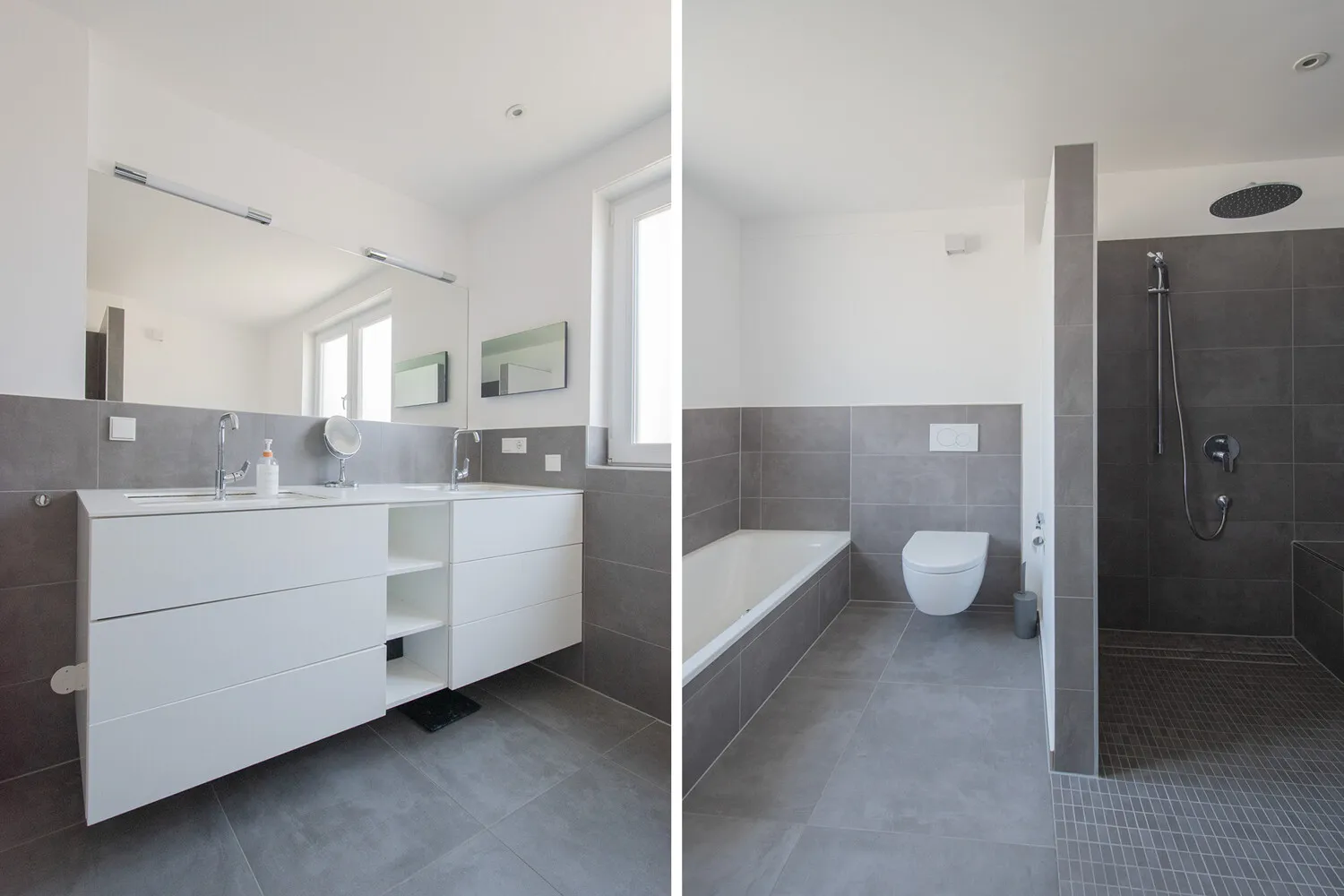 Badezimmer im Obergeschoss