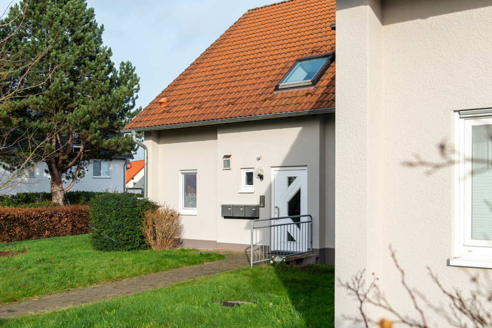 Ausschnitt Frontansicht, Haus 1