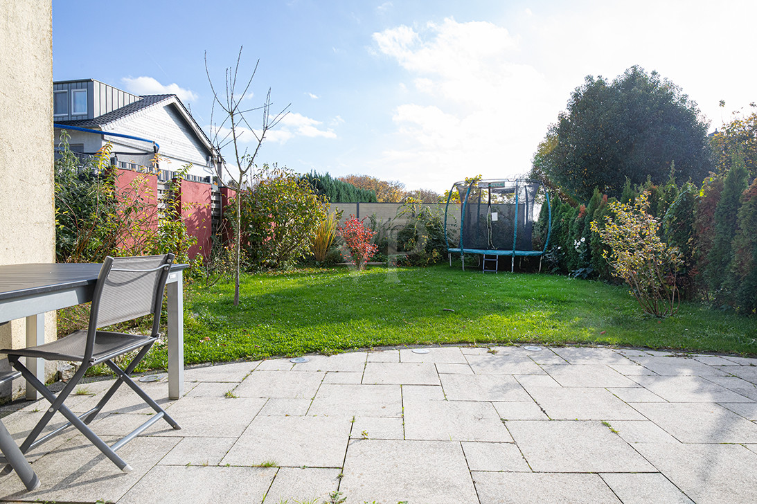 Ausschnitt Terrasse und Garten