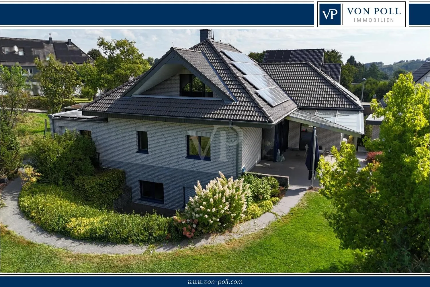 Vogelperspektive Rückansicht