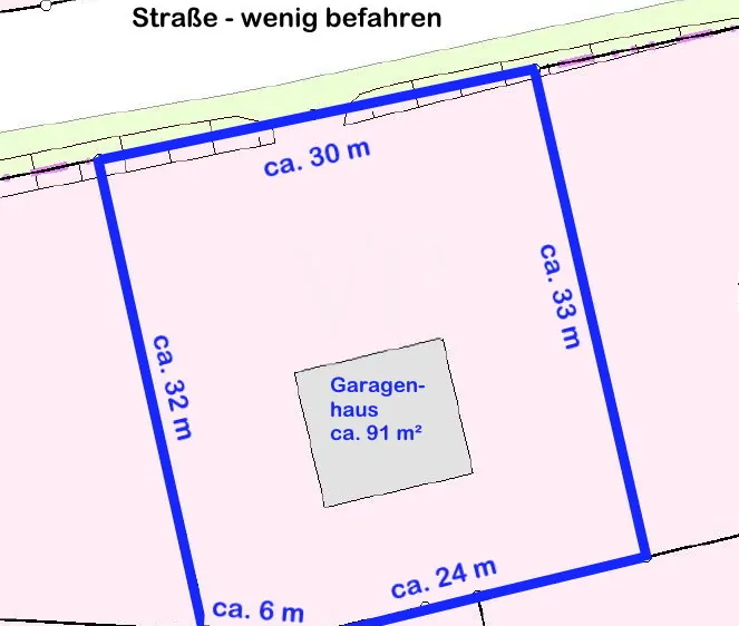 Auszug Katasterkarte