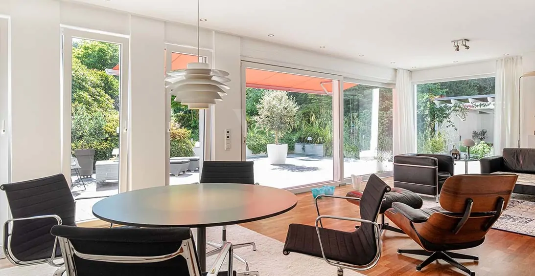 Blick Wohn-/Essbereich