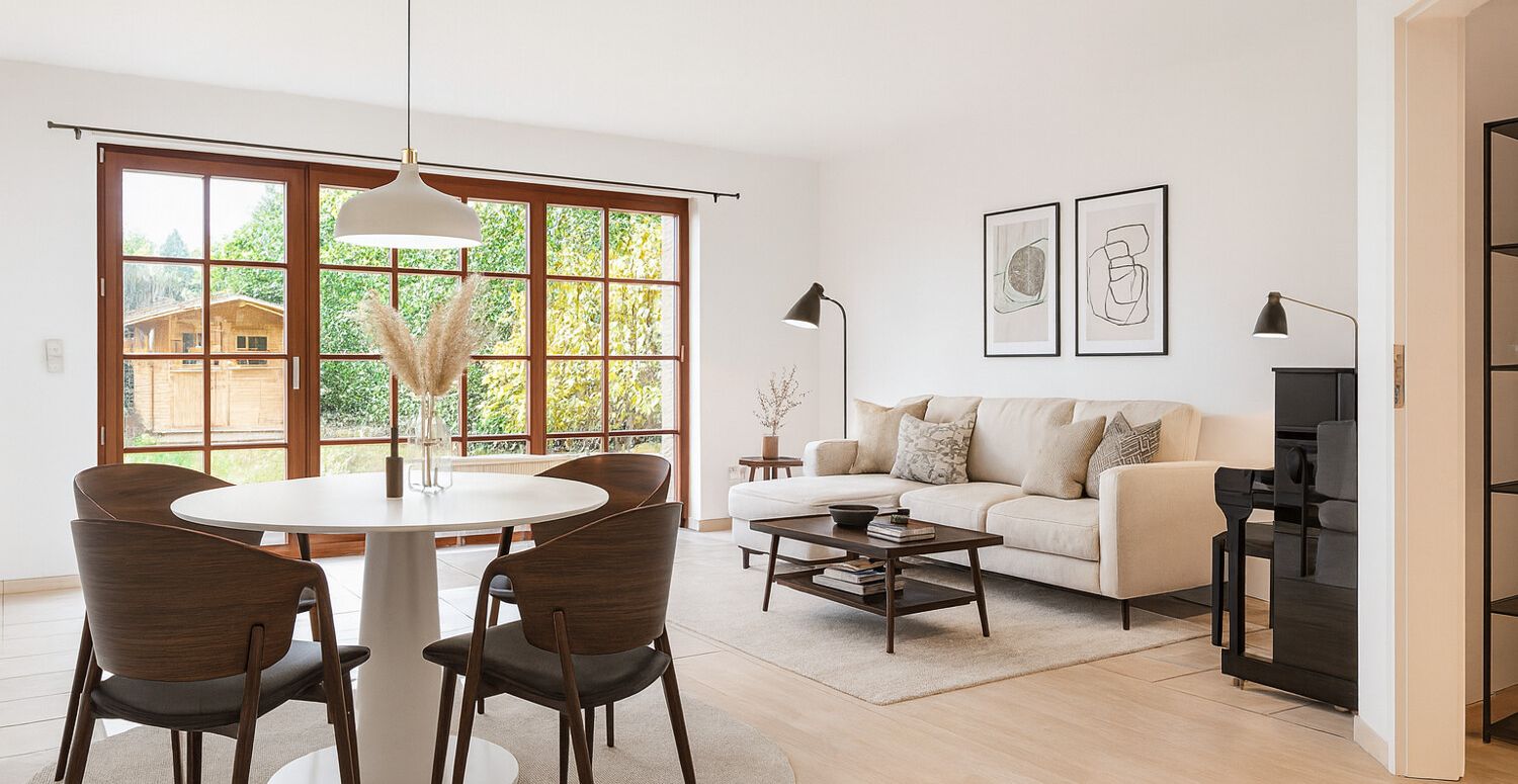 Wohn-/Essbereich Gestaltungsvorschlag