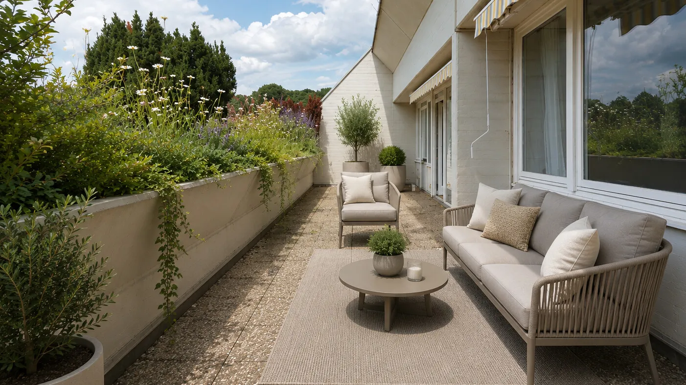 Gestaltungsvorschlag Terrasse