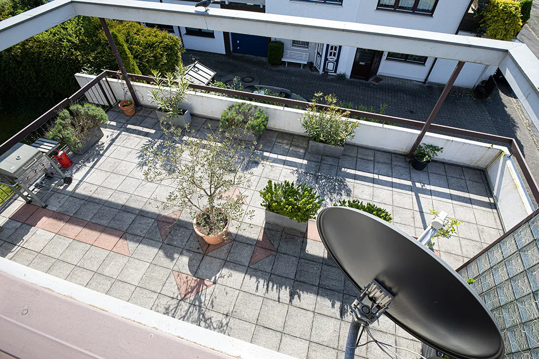 Blick Terrasse 1. OG