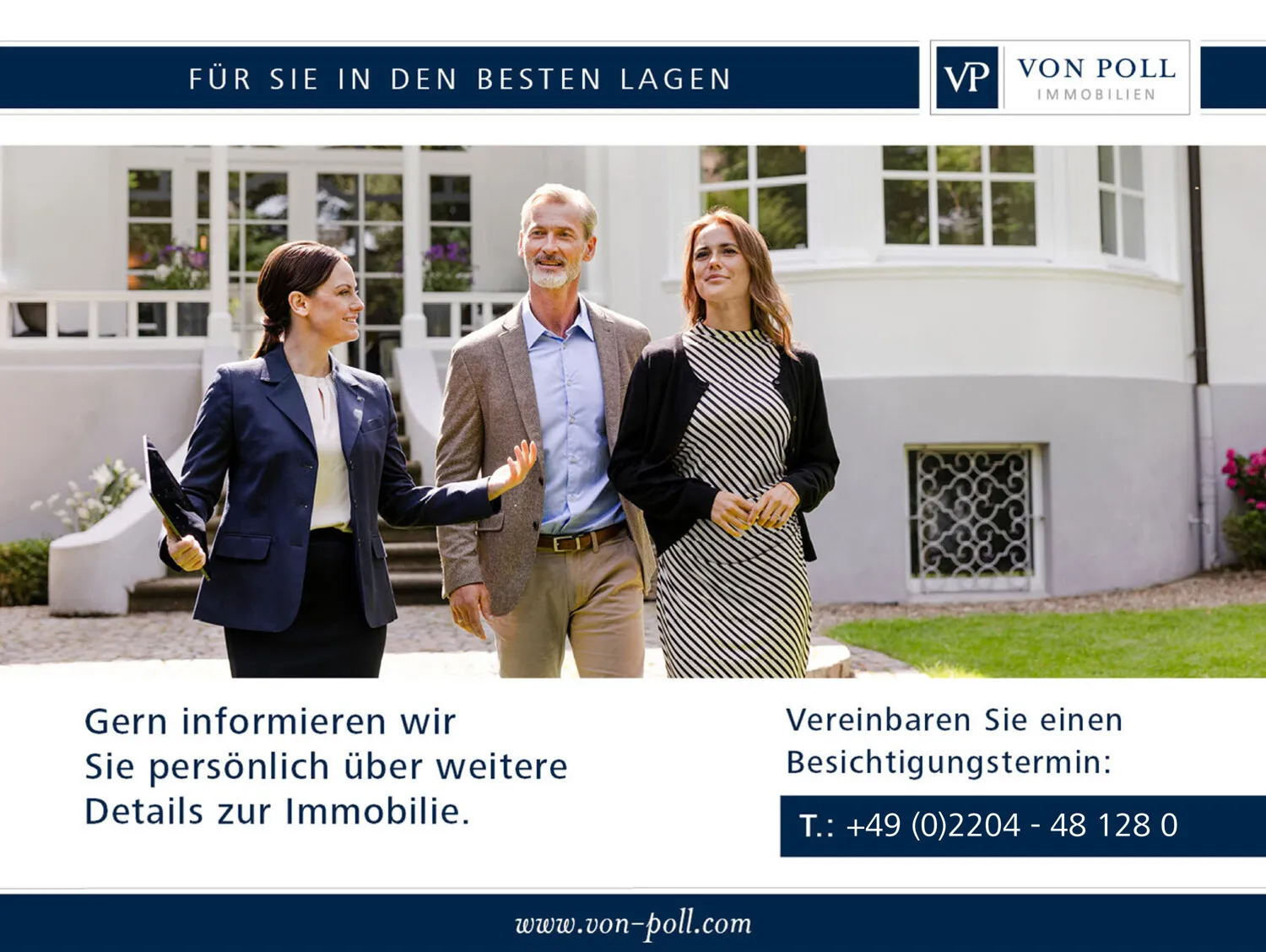 3-Zimmer-Wohnung mit Gartennutzung!