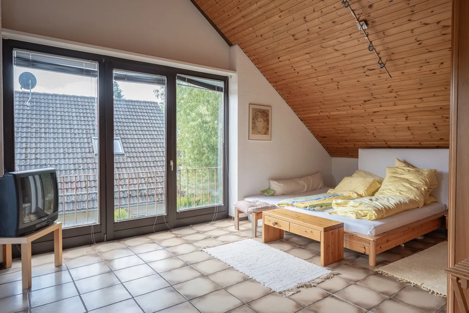 Zimmer 5 mit Balkon