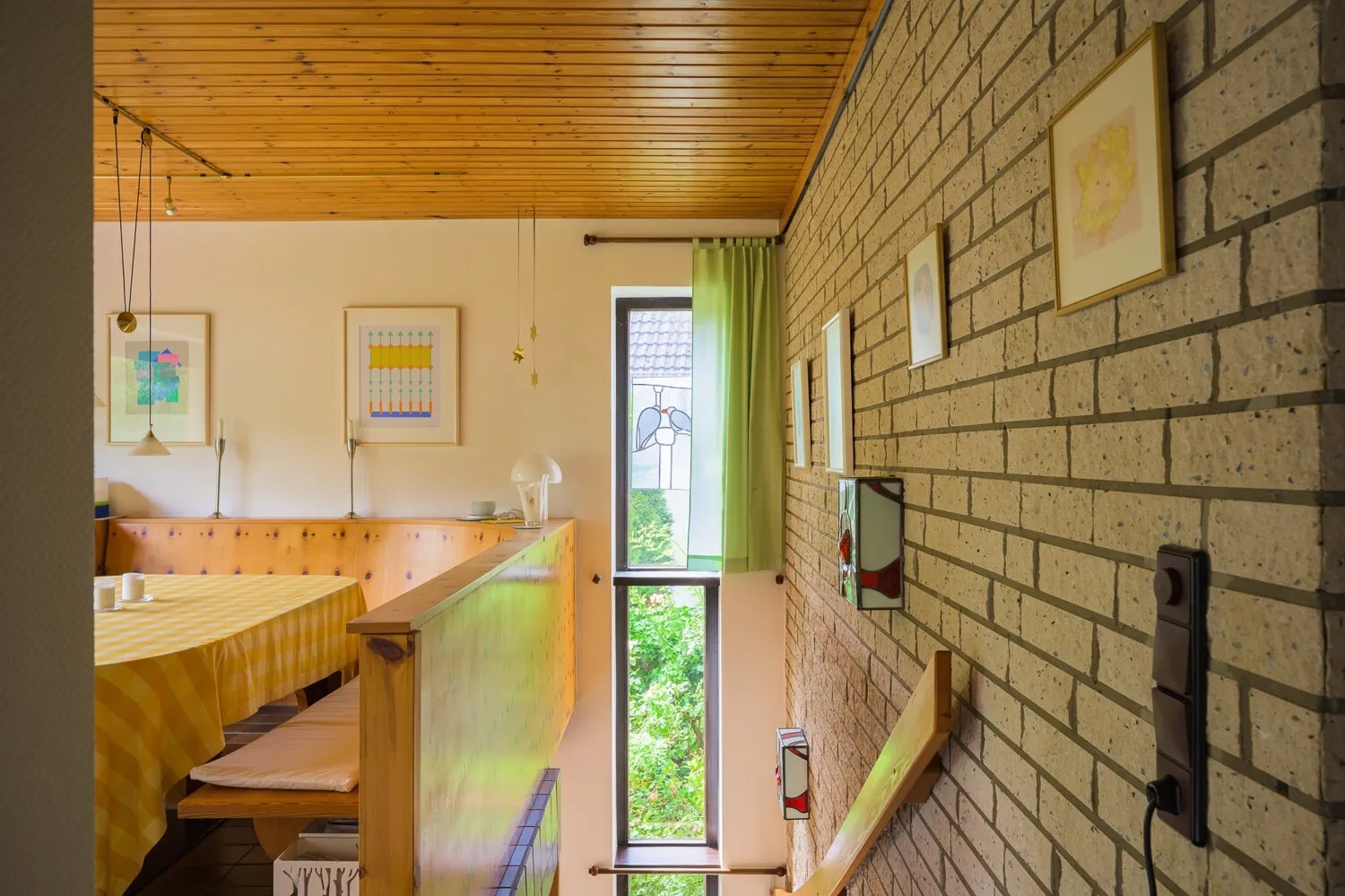 Treppe zum Hanggeschoss