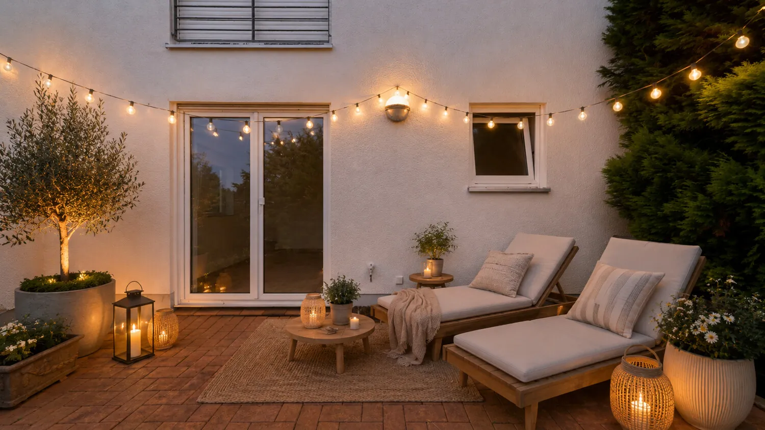 Visualisierung Terrasse