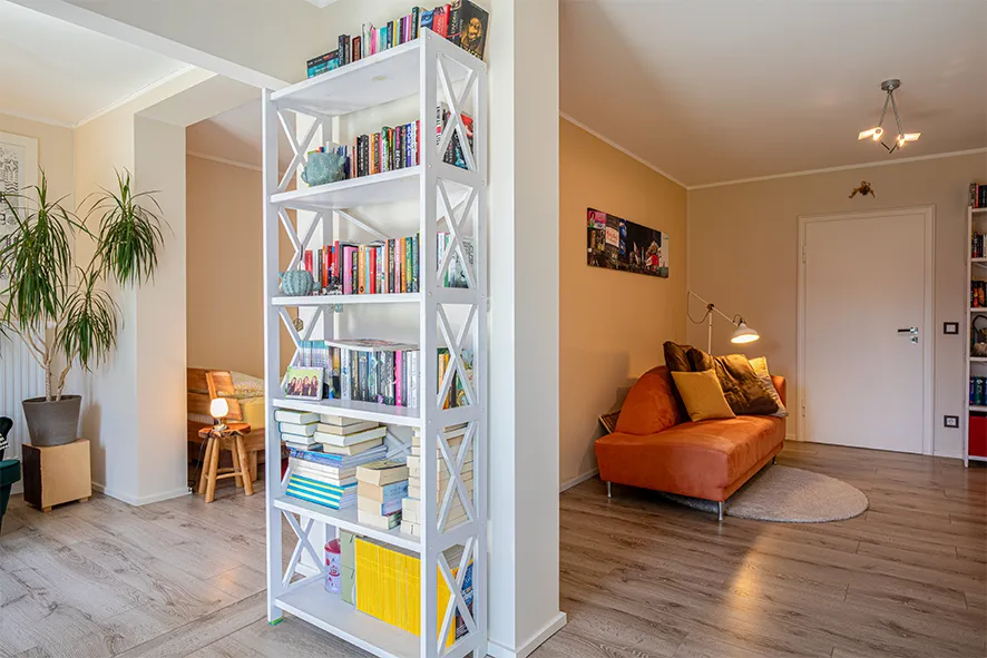 Verbindung Zimmer 1 u. Zimmer 2