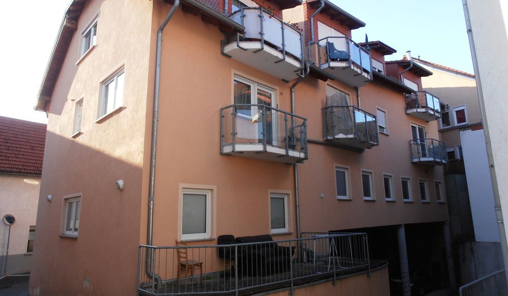 Rückansicht vom Haus