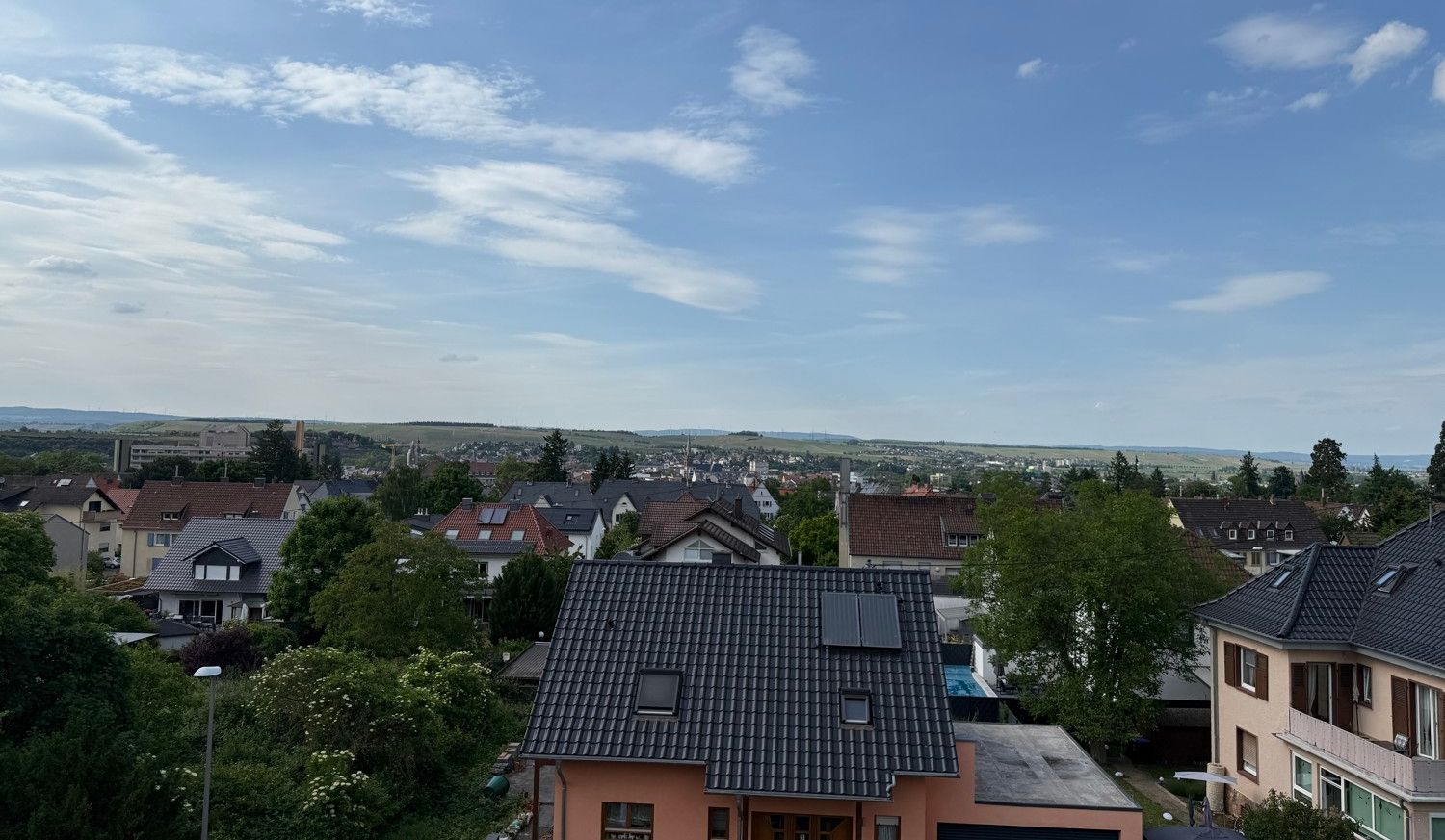 Ausblick Schlafzimmer