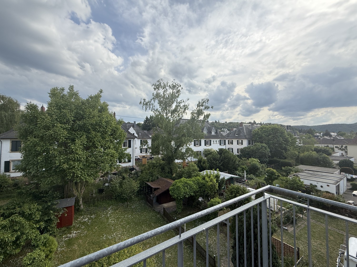 Ausblick Balkon