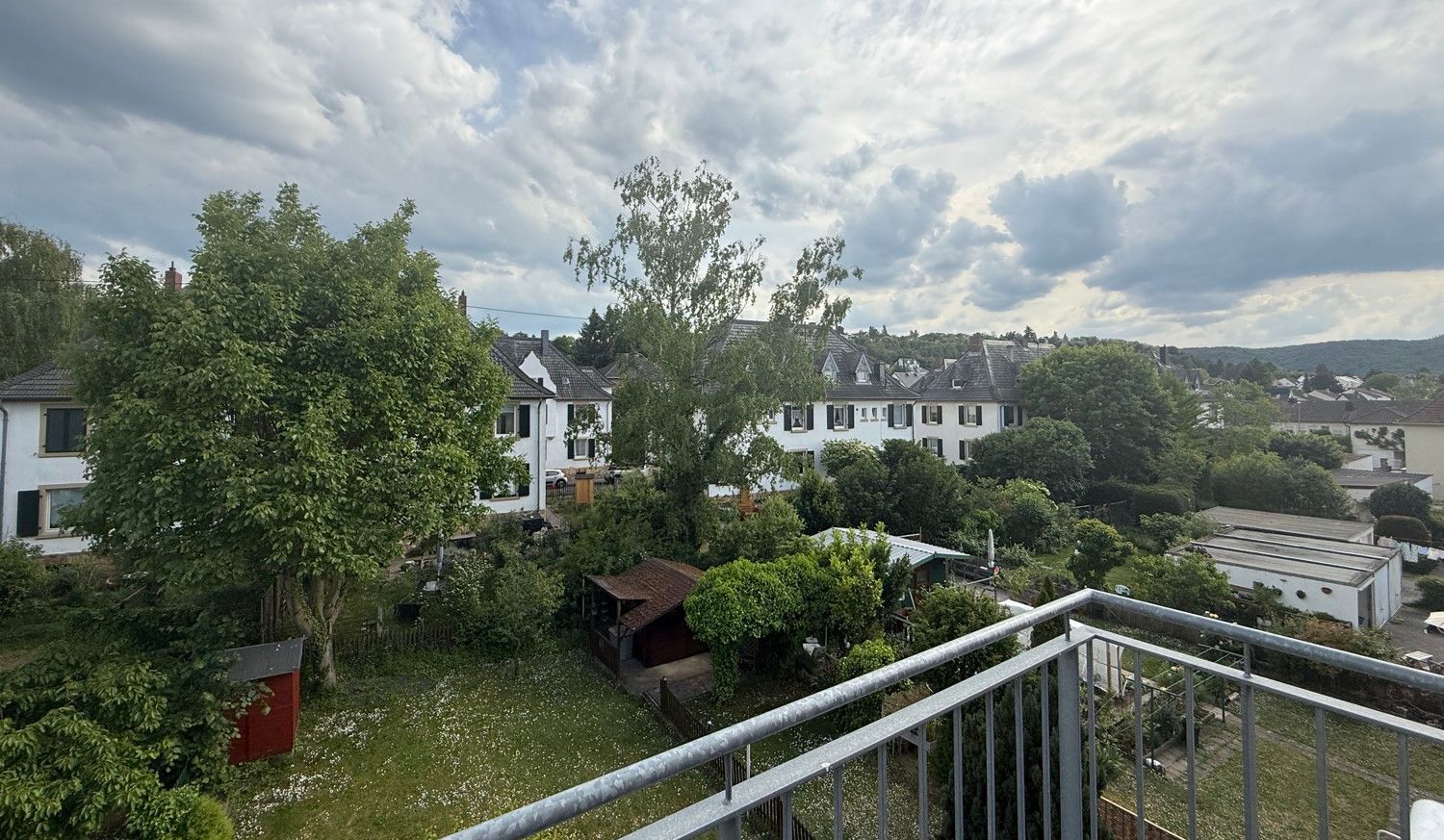 Ausblick Balkon