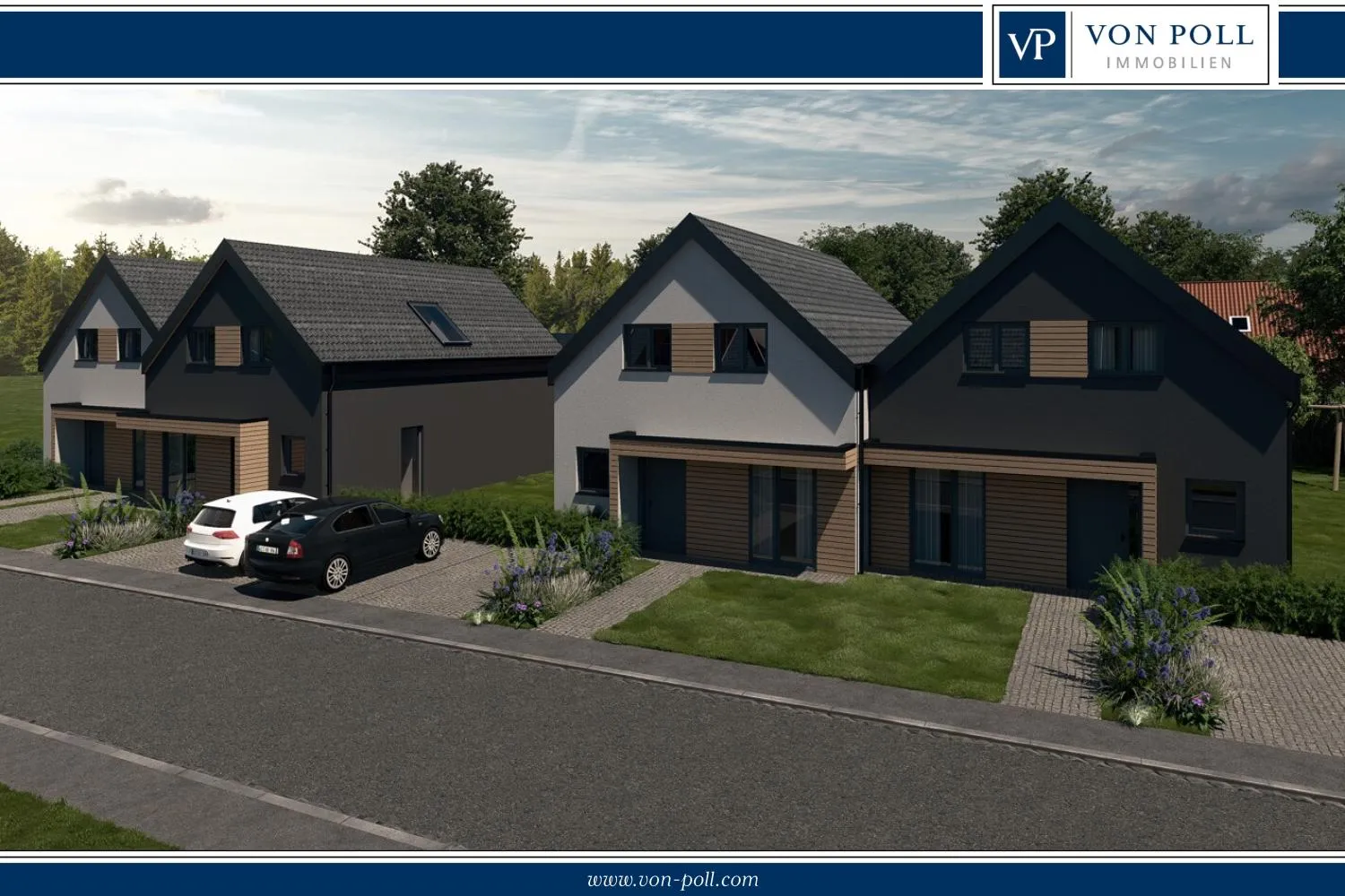 Provisionsfrei: KfW 40 Doppelhaushälfte mit QNG-Siegel – modern, hochwertig & energieeffizient