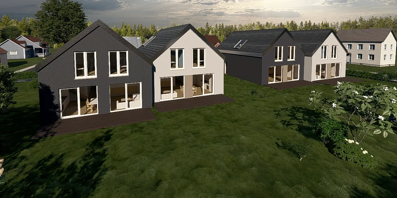 Provisionsfrei: KfW 40 Doppelhaushälfte mit QNG-Siegel – modern, hochwertig & energieeffizient