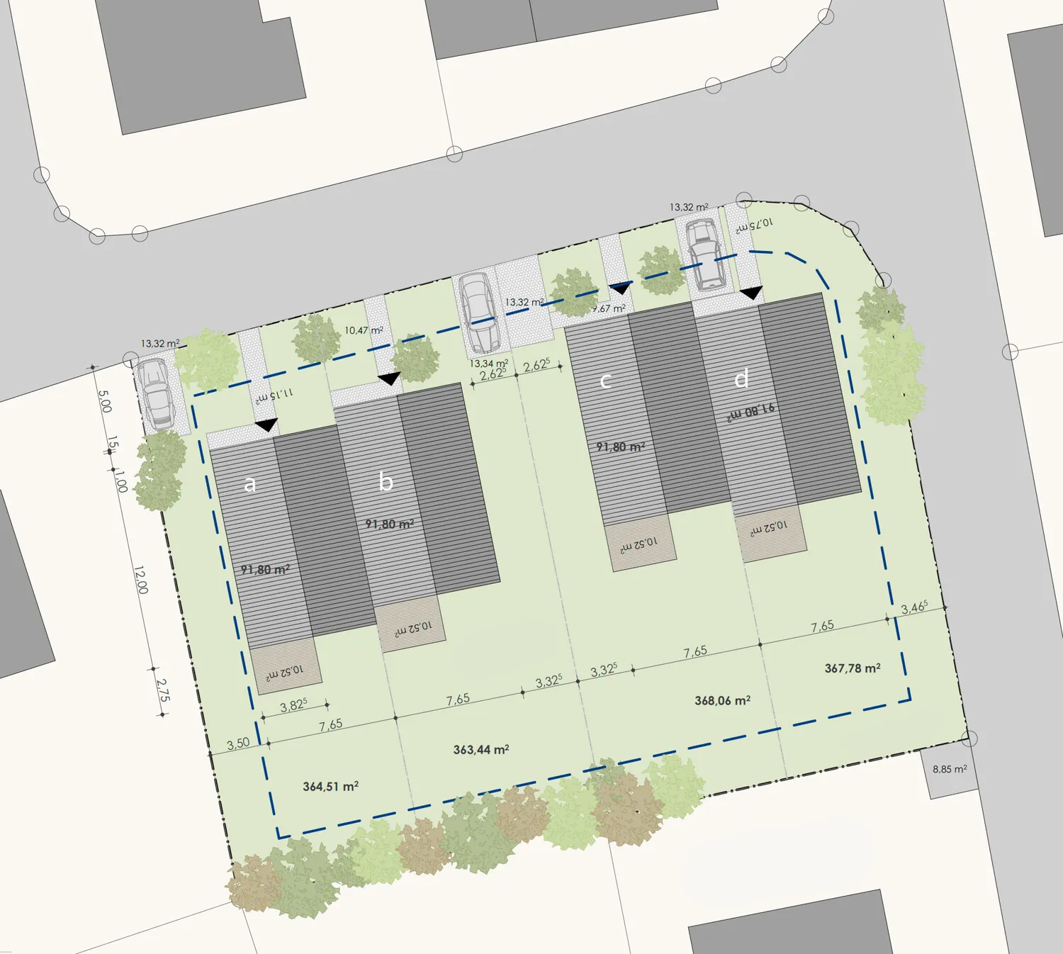 Provisionsfrei: KfW 40 Doppelhaushälfte mit QNG-Siegel – modern, hochwertig & energieeffizient