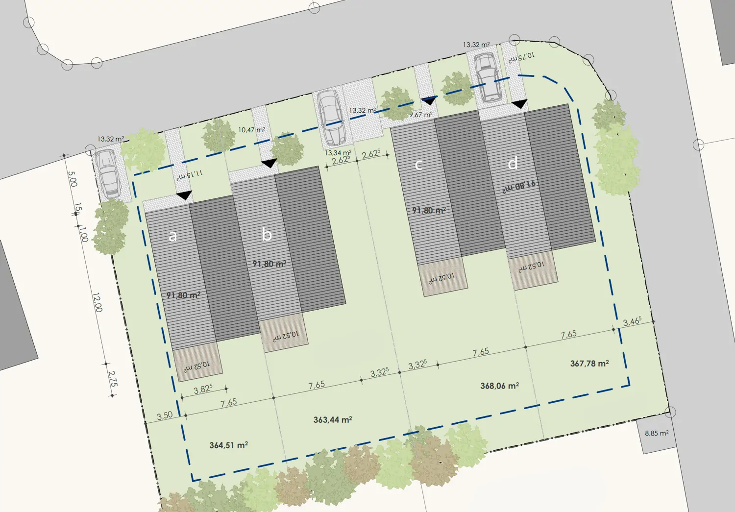 Provisionsfrei: KfW 40 Doppelhaushälfte mit QNG-Siegel – modern, hochwertig & energieeffizient