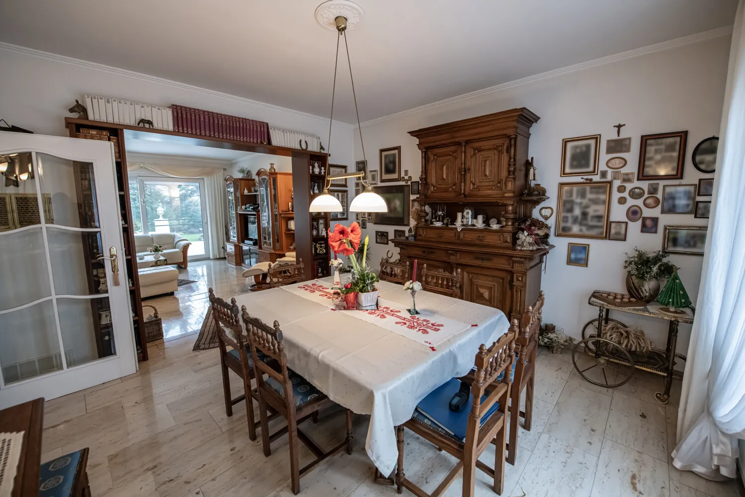 Esszimmer zu Wohnzimmer