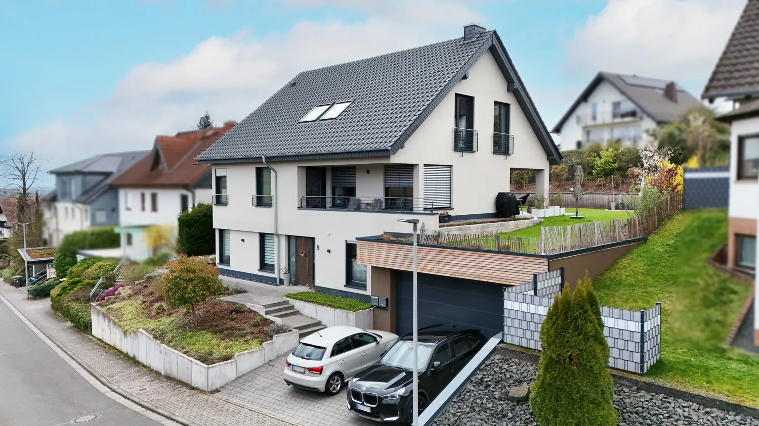 Modernes Architektenhaus zur Miete | ruhige Lage mit Weitblick | Nähe Bad Kreuznach