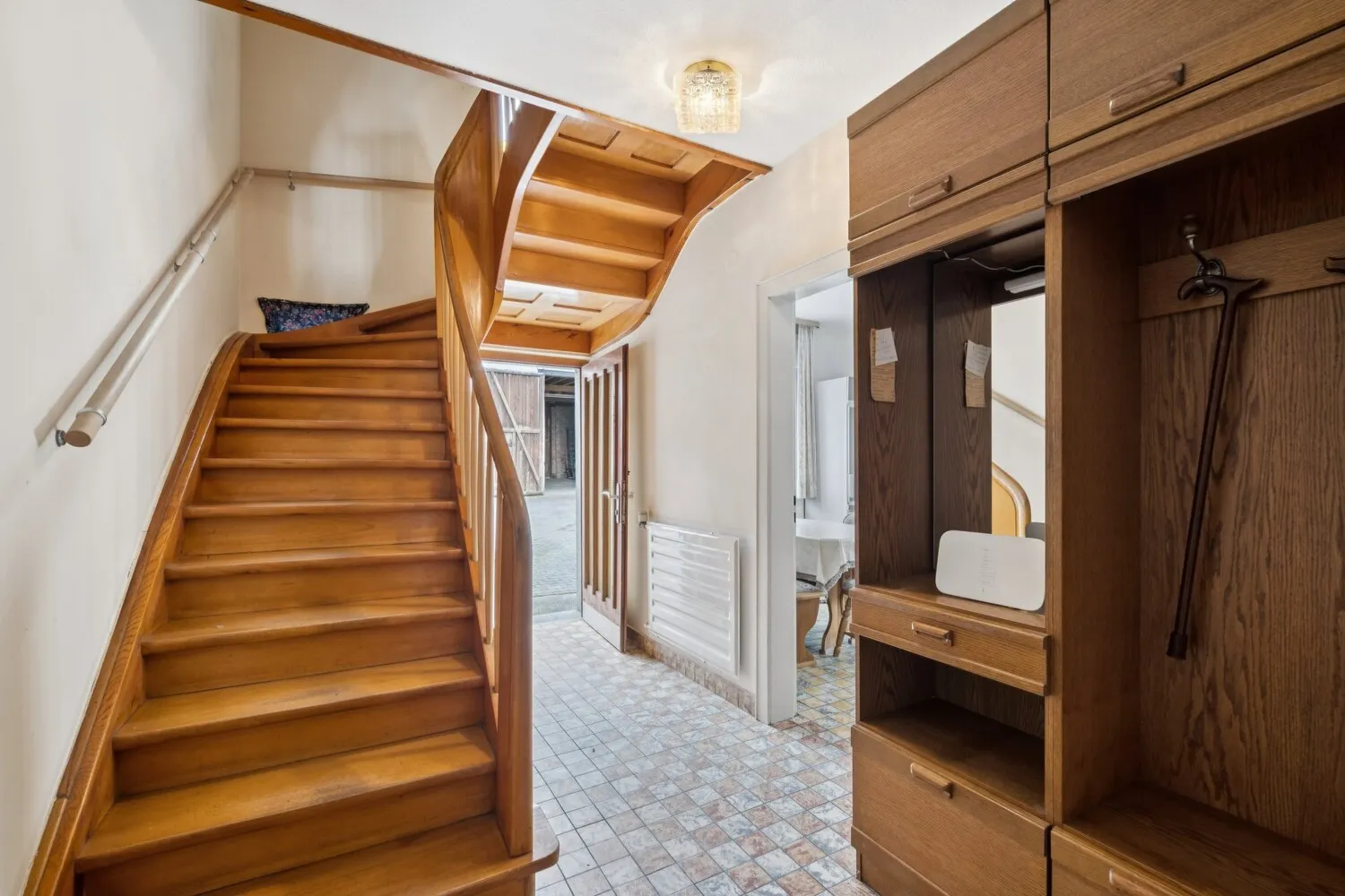 Treppenhaus im Bestand