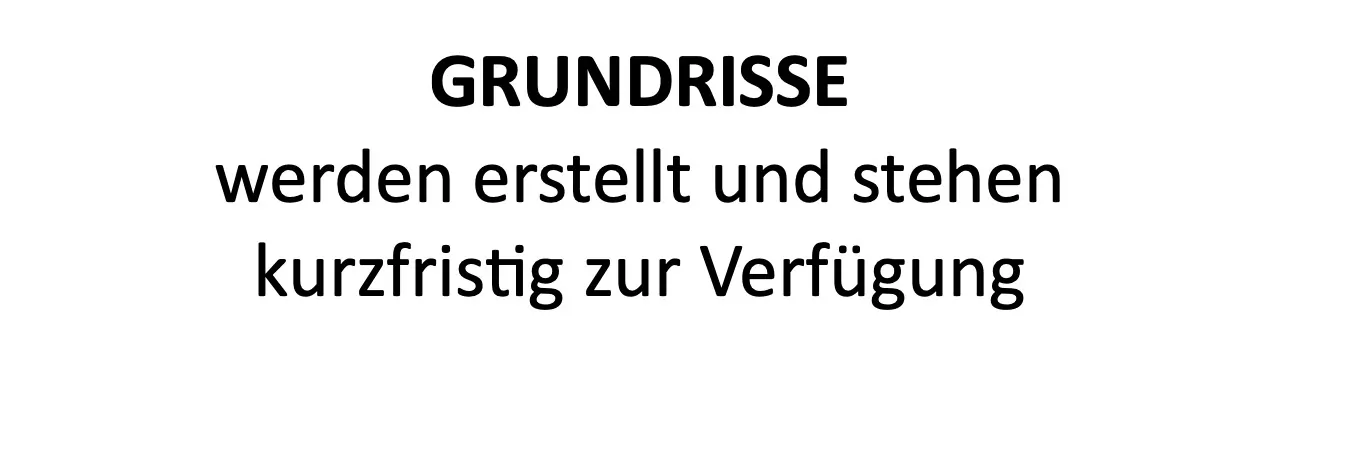 Grundrisse werden erstellt