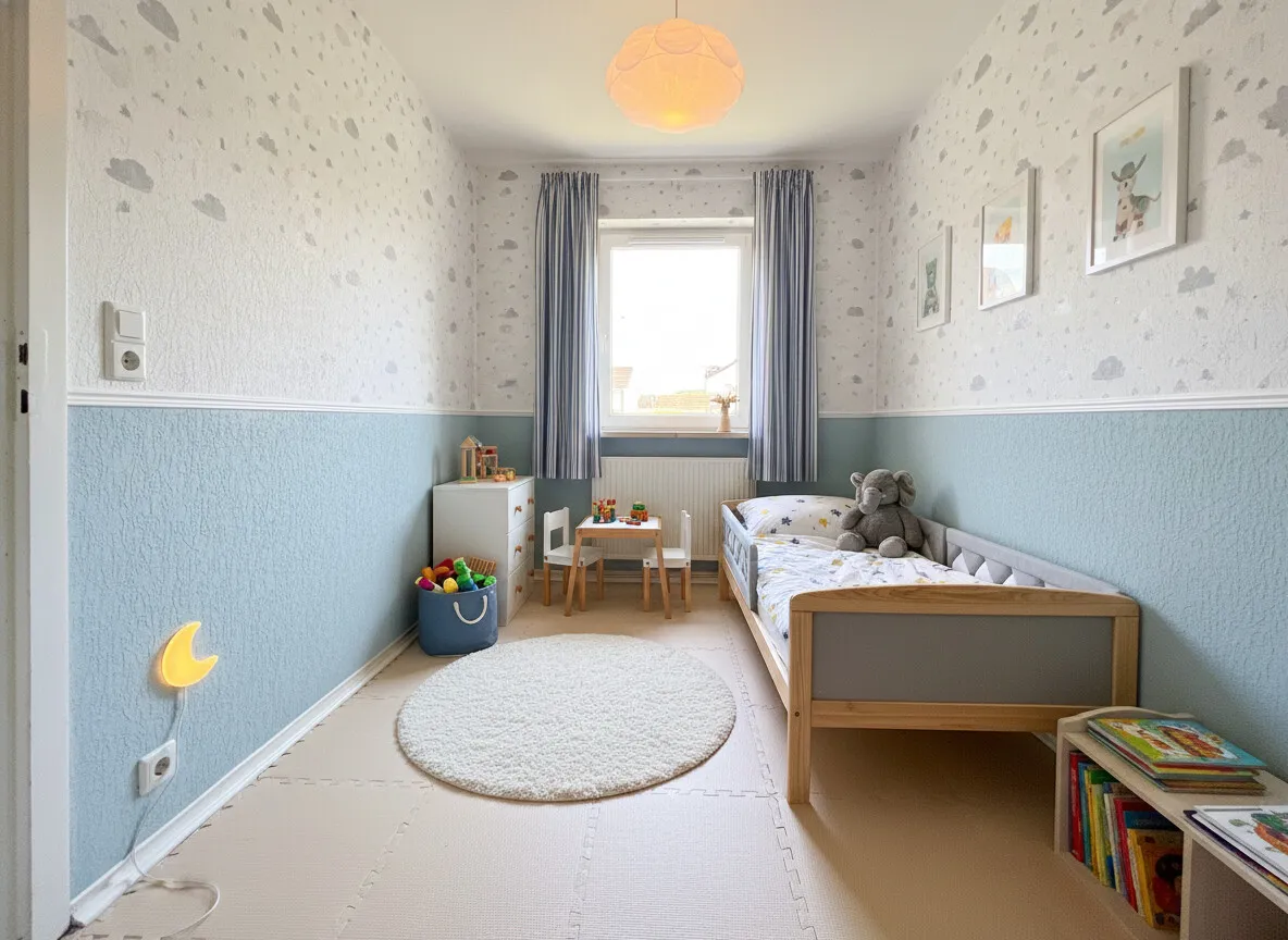 Kinderzimmer KI generiert