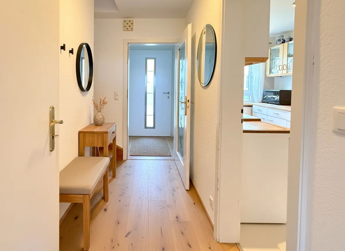 Eingangsbereich KI generiert