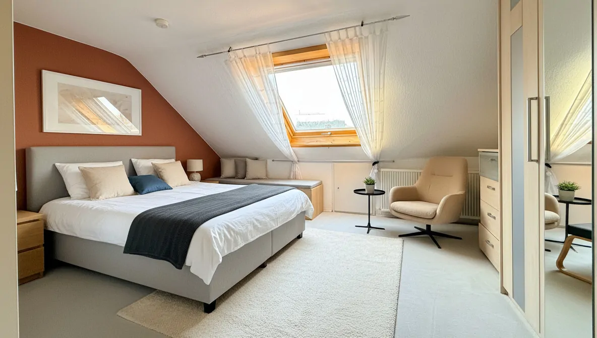 Schlafzimmer KI generiert