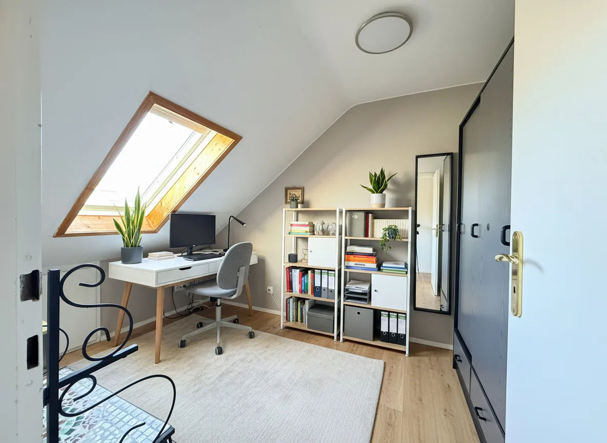 Arbeitszimmer KI generiert