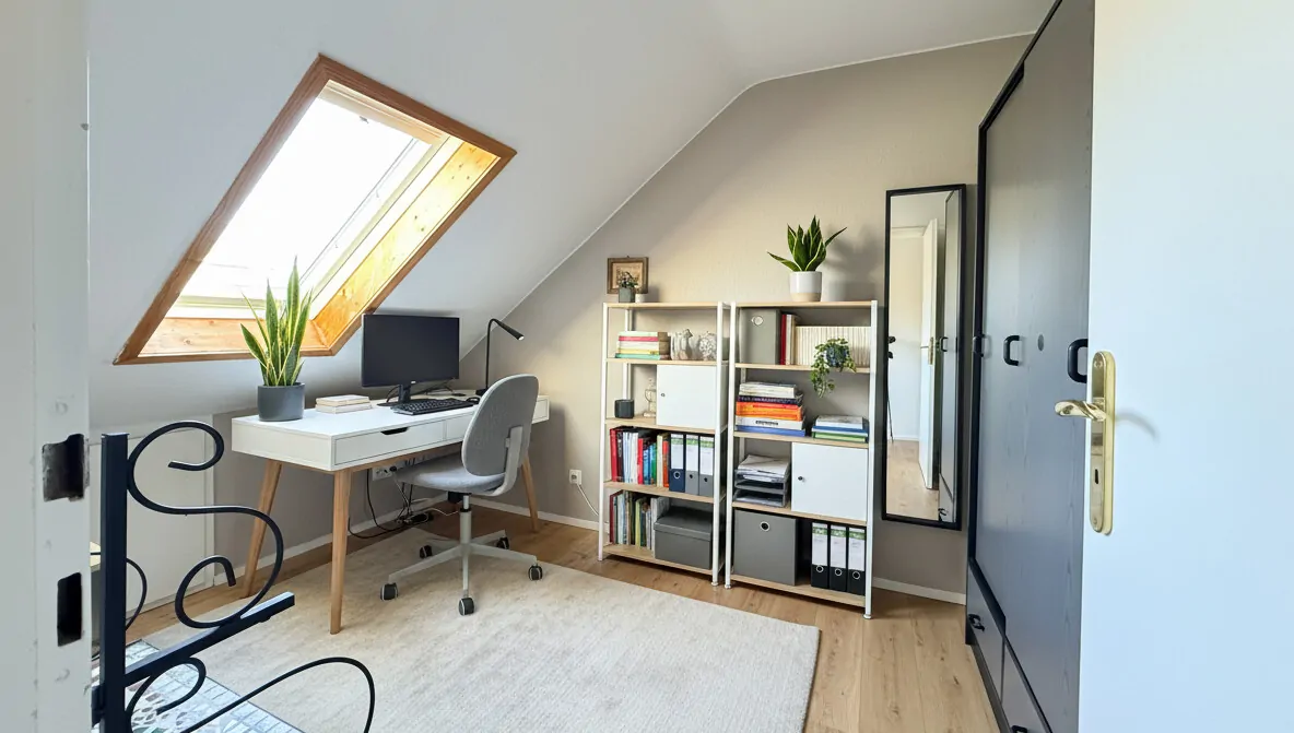 Arbeitszimmer KI generiert