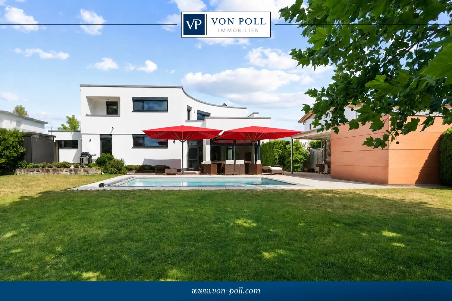 Großzügig. Modern. Besonders.
Stilvolles Wohnen mit Pool und Garten