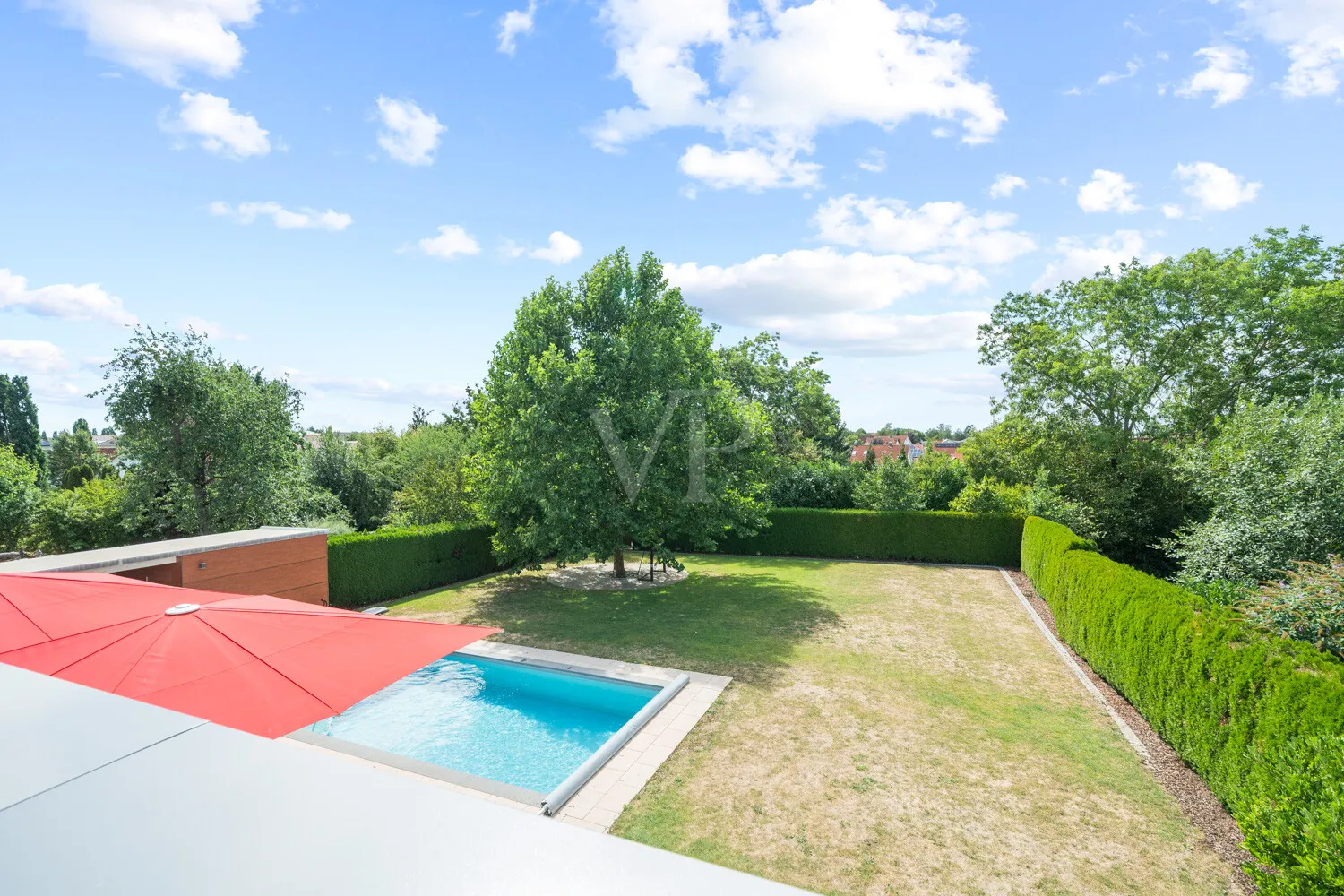Blick vom der Loggia