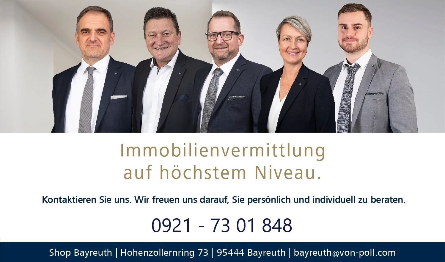 Von Poll Immobilien Team Bayreuth