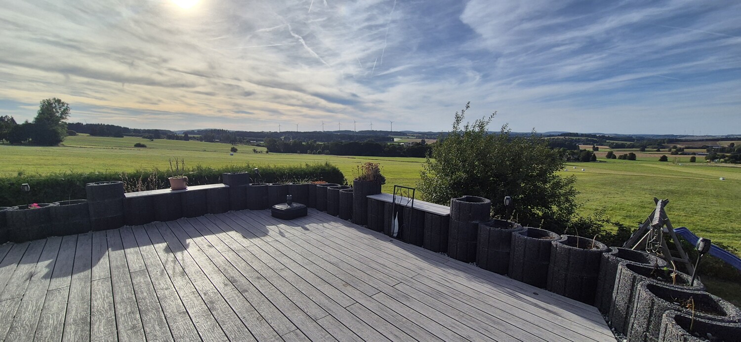 Terrassenaussicht