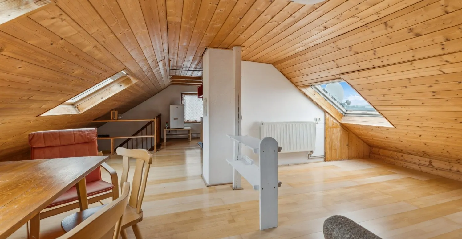 Wohnraum Dachgeschoss