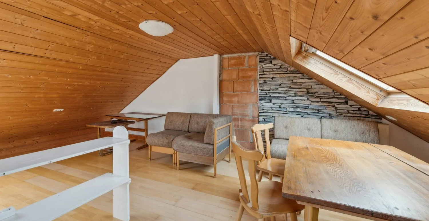 Wohnraum Dachgeschoss