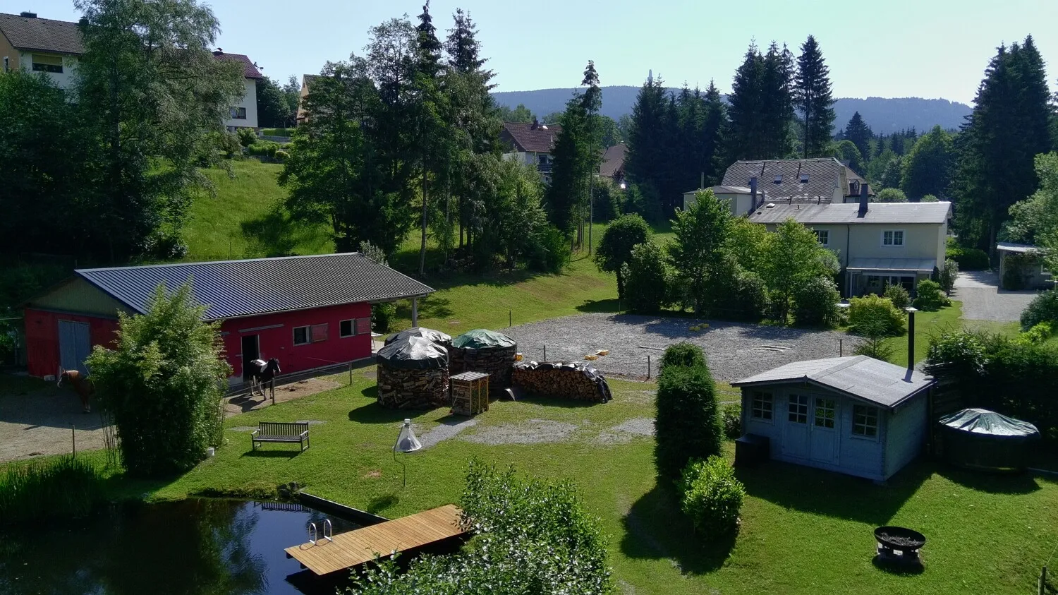 Ansicht von Süden