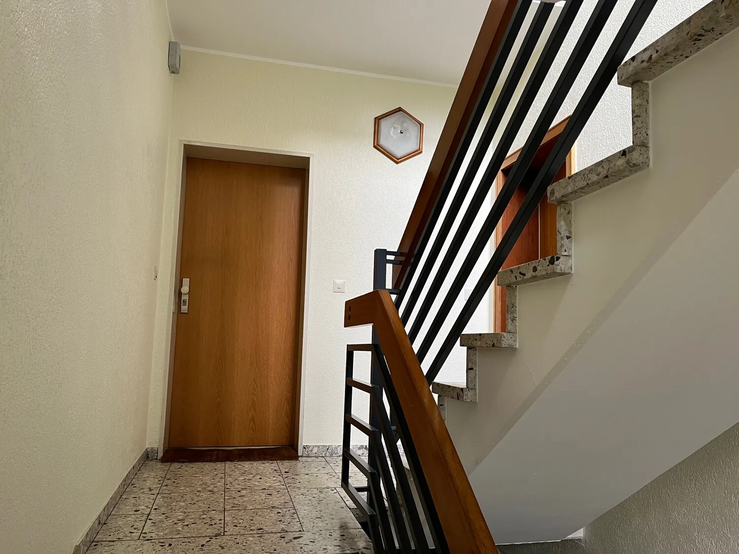 renoviertes Treppenhaus