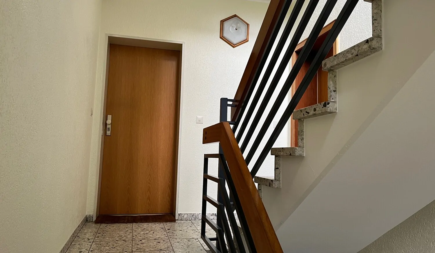 renoviertes Treppenhaus