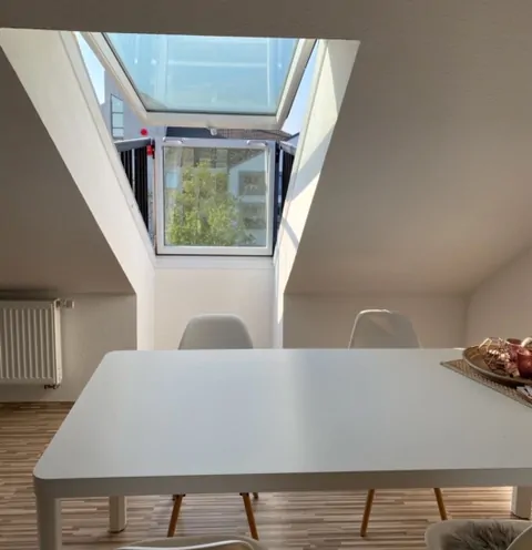 Wohn und Esszimmer 4. OG