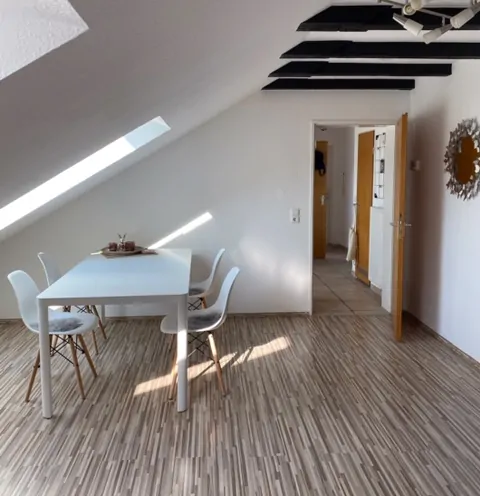 Wohn und Esszimmer 4. OG