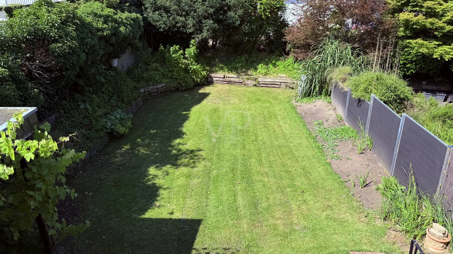 Gartenblick vom Obergeschoß