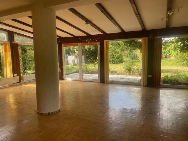 Wohn- und Esszimmer, Wintergarten